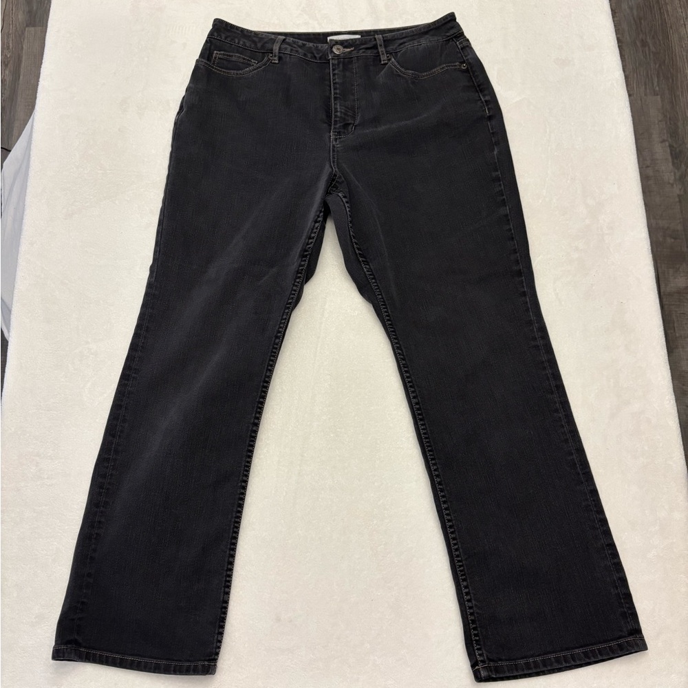 Coldwater Creek Black Women's Straight-Leg Jeans